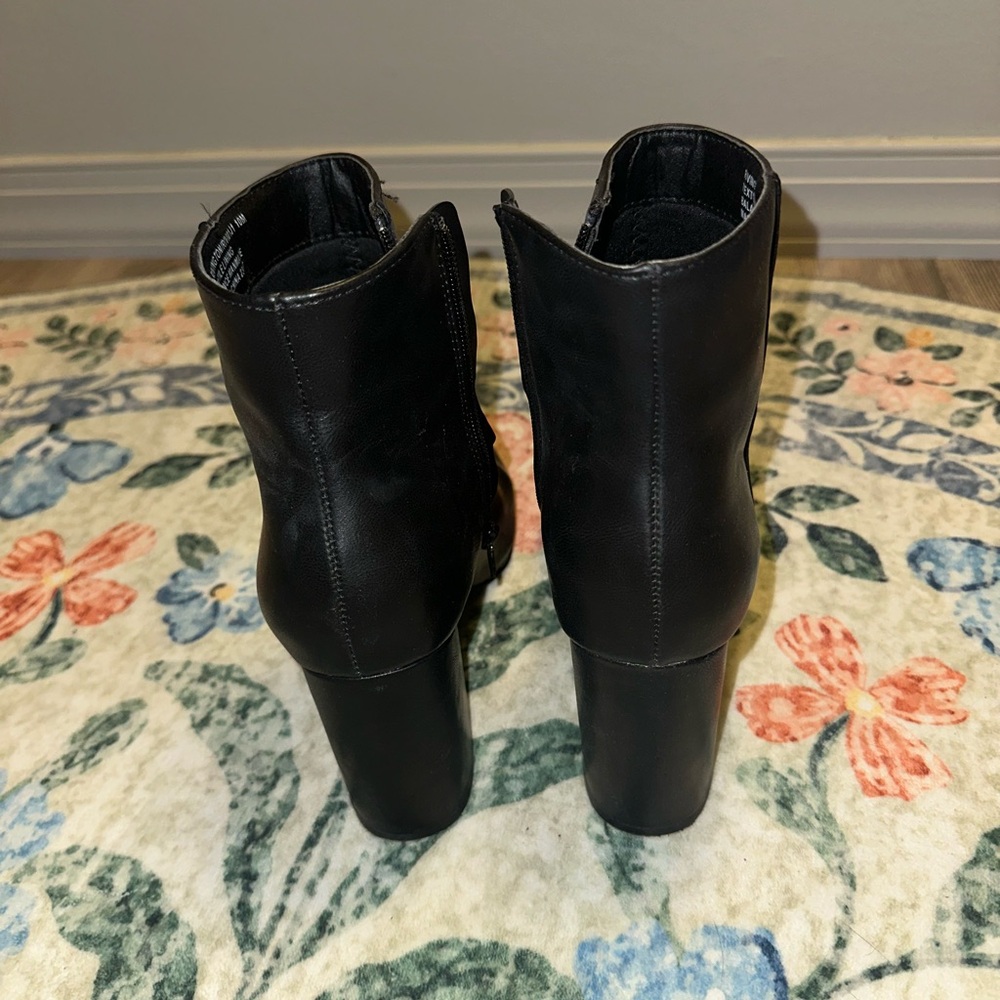 Madden Girl Black Ankle Booties - Picture 3 of 4